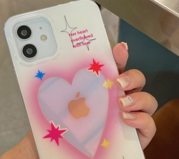 Sparkle Heart iPhone Case for iPhone XS Max – Glittering Protection with a Touch of Romance - Image 4